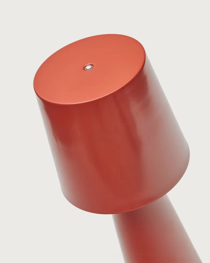 Rechargeable minimalist table lamp with USB charging cable included accessories