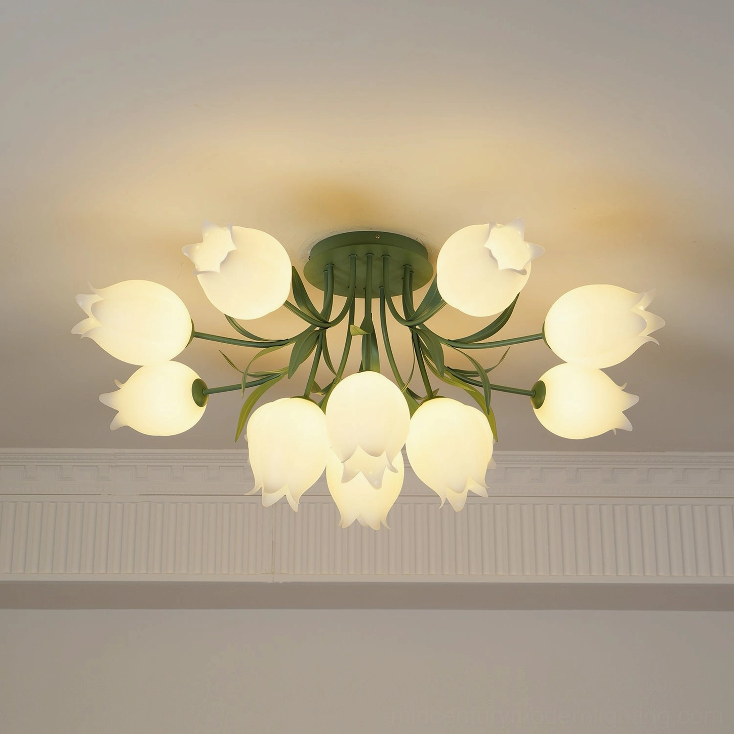 Ricko 12-head statement piece foyer installation