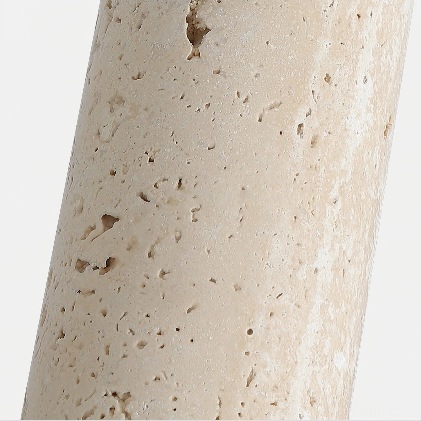 Shura travertine ceiling lamp modern ceiling mount natural stone fixture