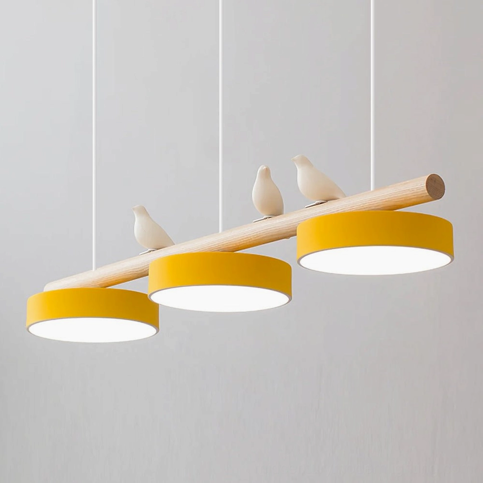 Sienna bird pendant lamp displaying warm sculptural lighting design aesthetic