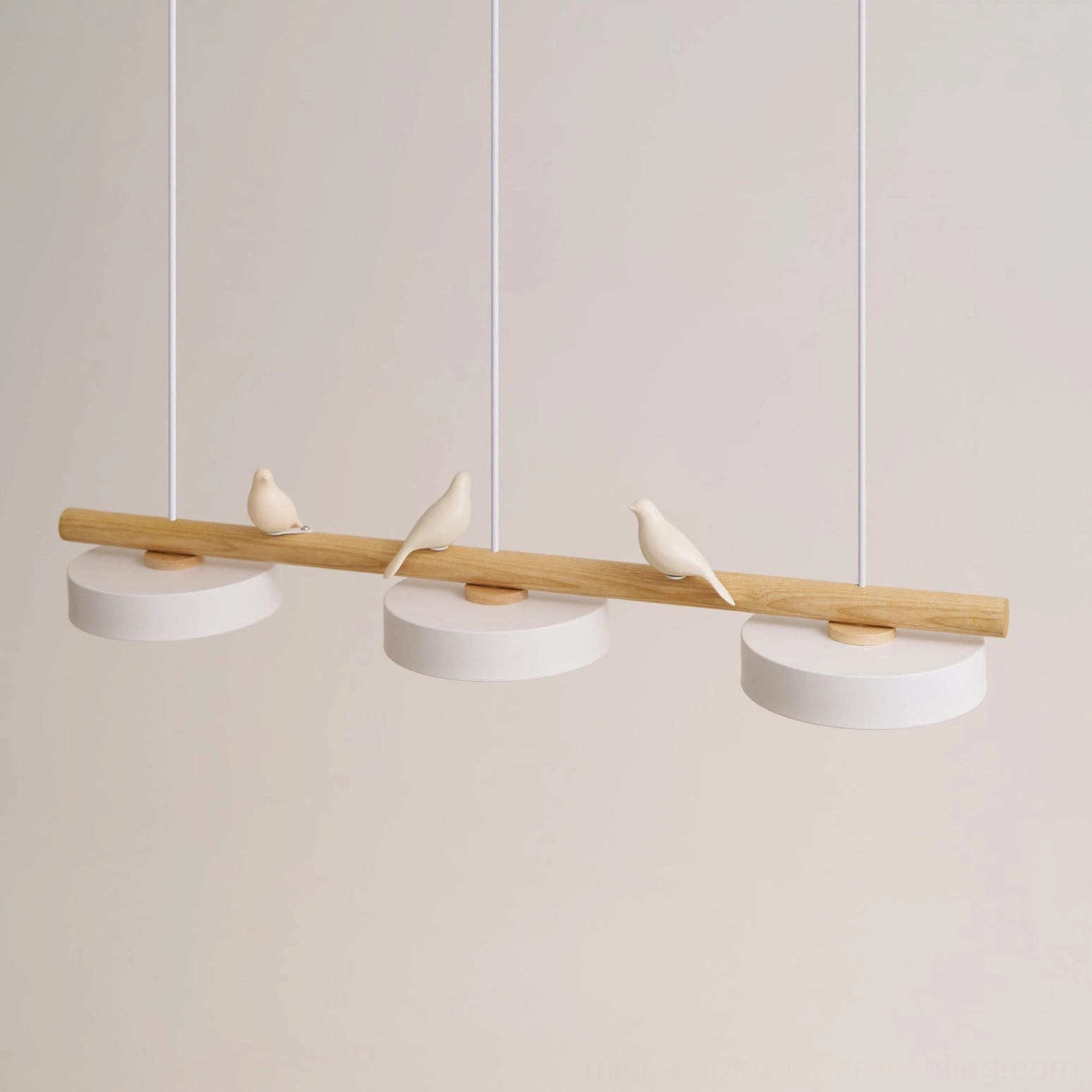 Sienna bird pendant lamp interior design showcase in modern contemporary home