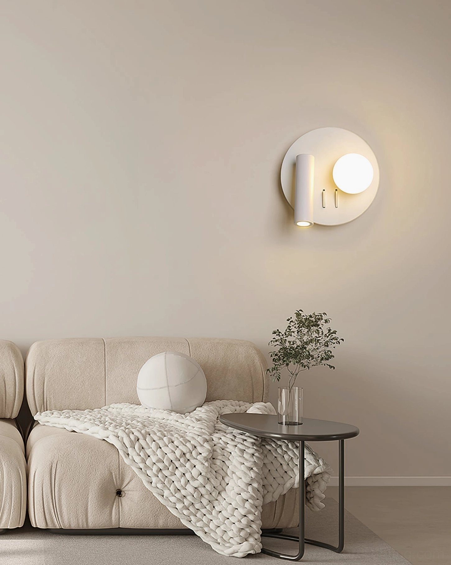 Snotra minimalist wall lamp demonstrating scandinavian nordic simplicity and clean lines