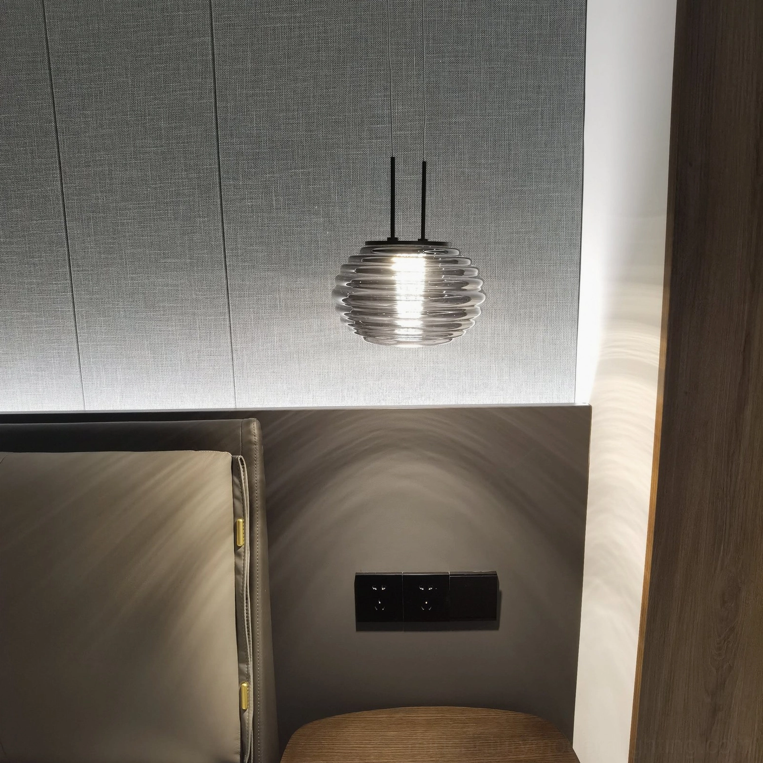 Splugen pendant light in contemporary home interior showcasing mid-century modern design philosophy