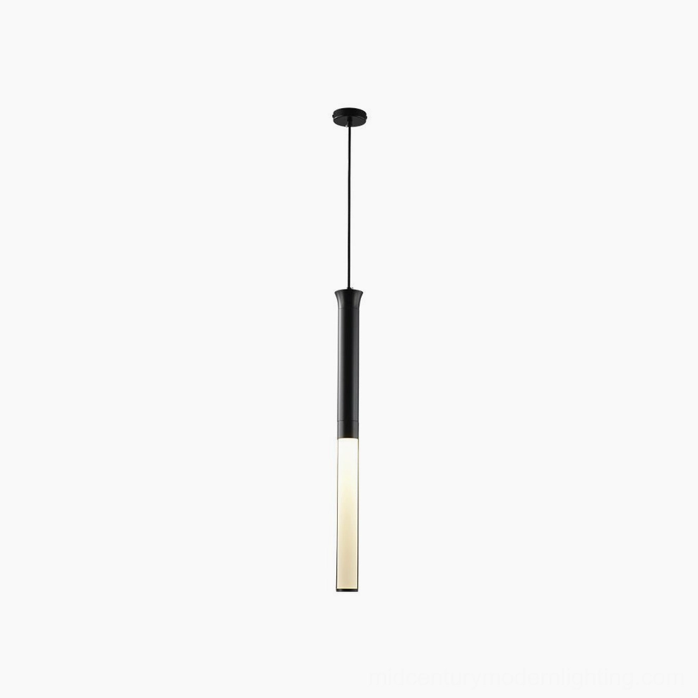 Stick LED pendant lamp with integrated LED technology providing energy-efficient ceiling-mounted lighting