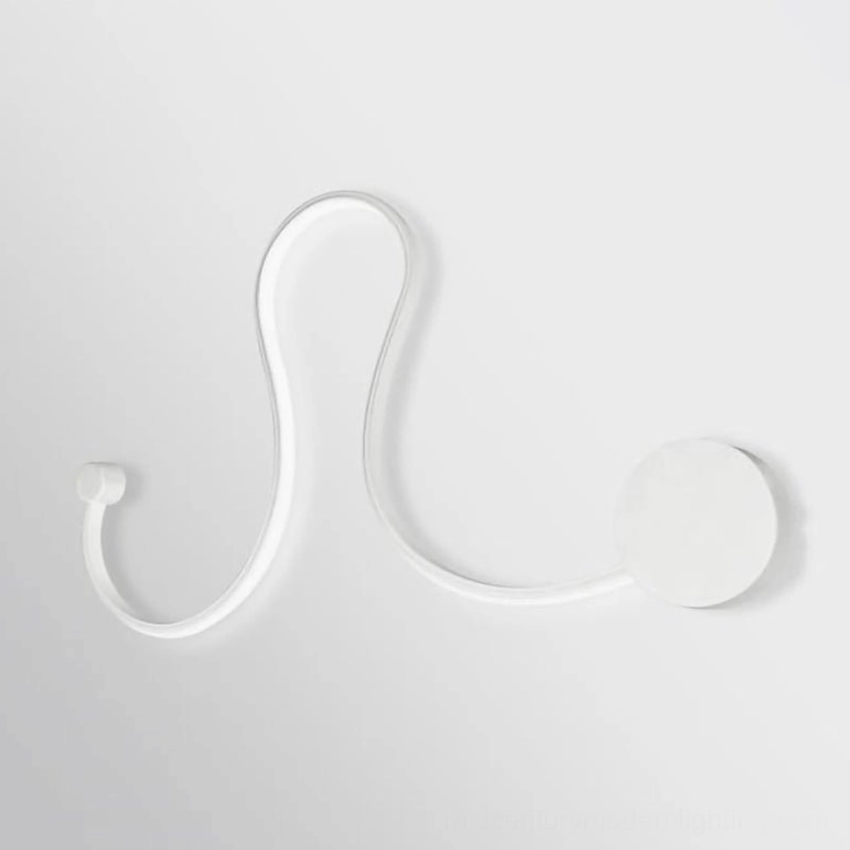 Style B snake wall lamp showing mid-century modern design inspiration and organic curves
