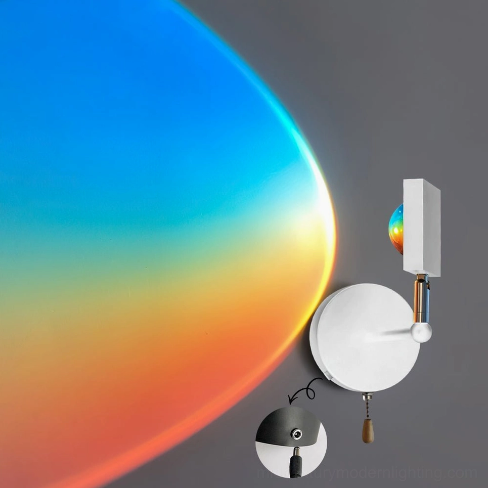 Sunset Halo non-dimmable fixed brightness LED precision halo projection calibration