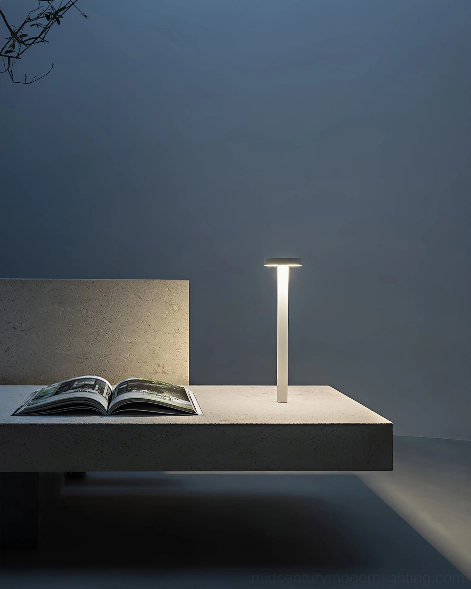 Tetatet cordless table lamp Scandinavian minimalist mid-century modern influences