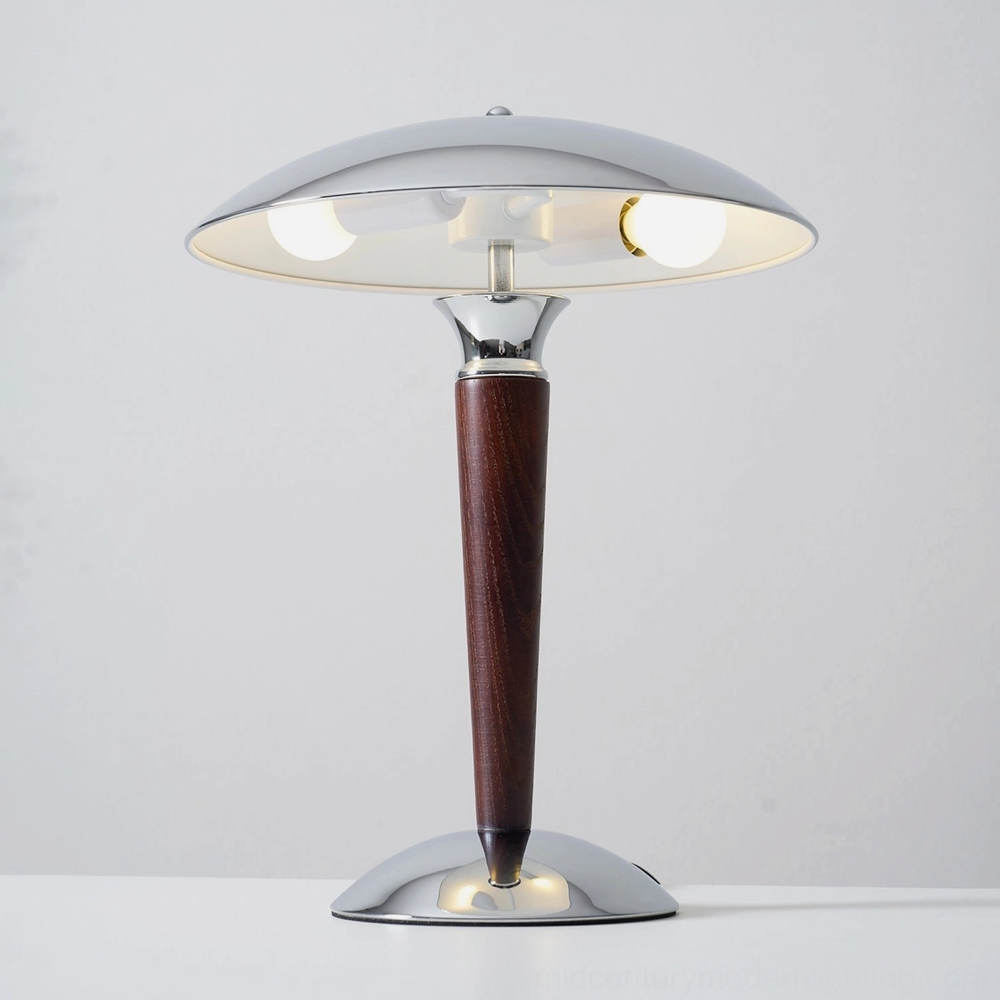 Tibby mid-century modern table lamp functional design elements technical view