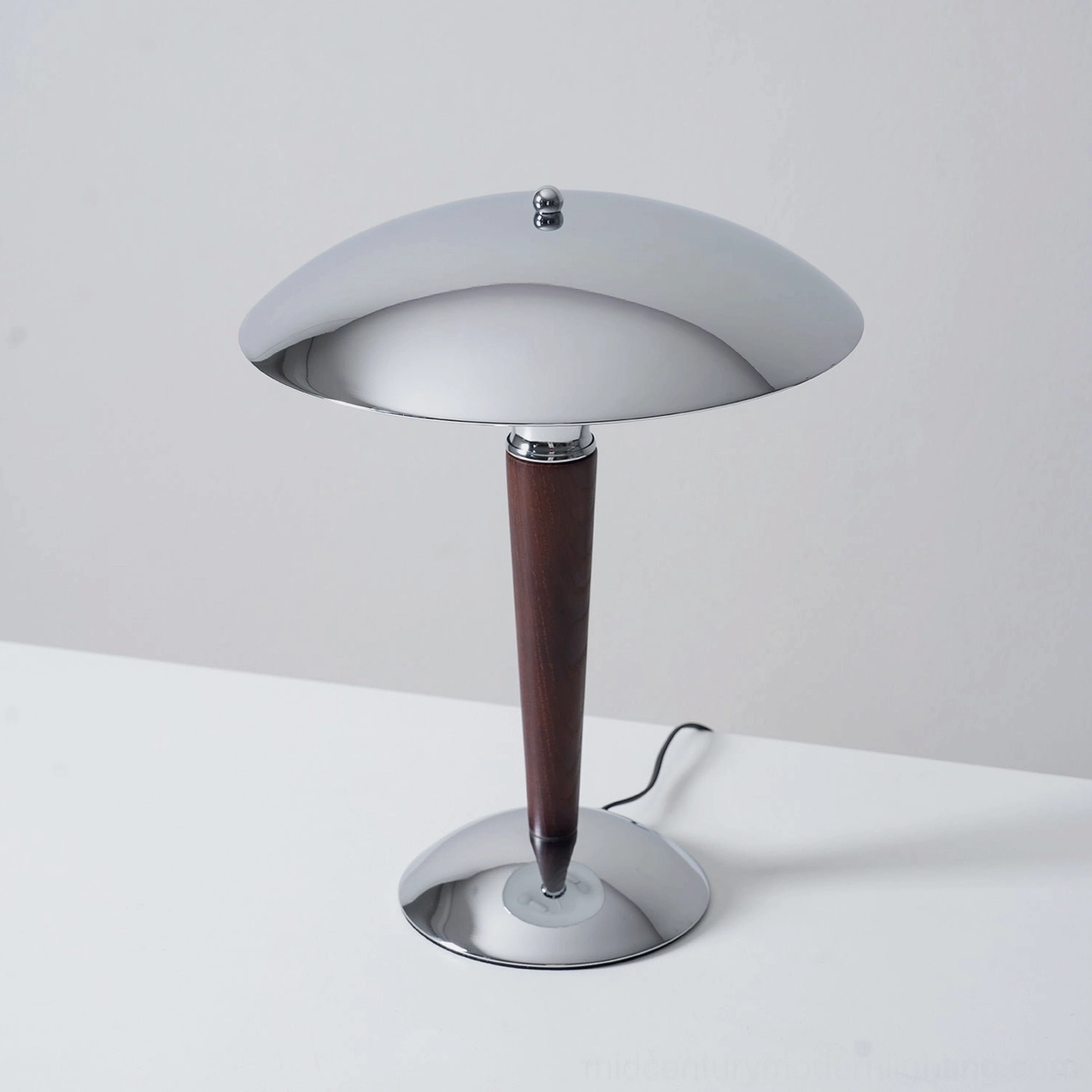 Tibby mid-century modern table lamp two-tone finish color options comparison