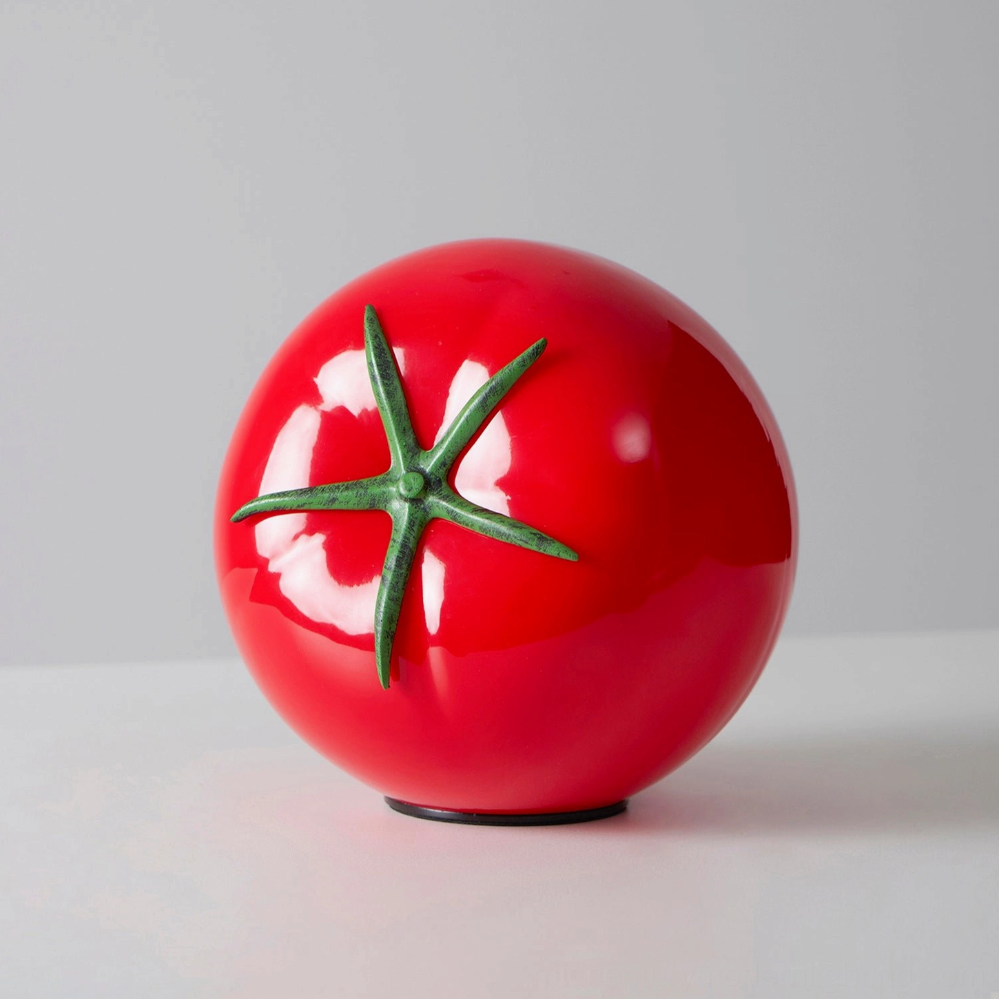 Tomato lamp soft diffused shade warm ambient lighting comfort