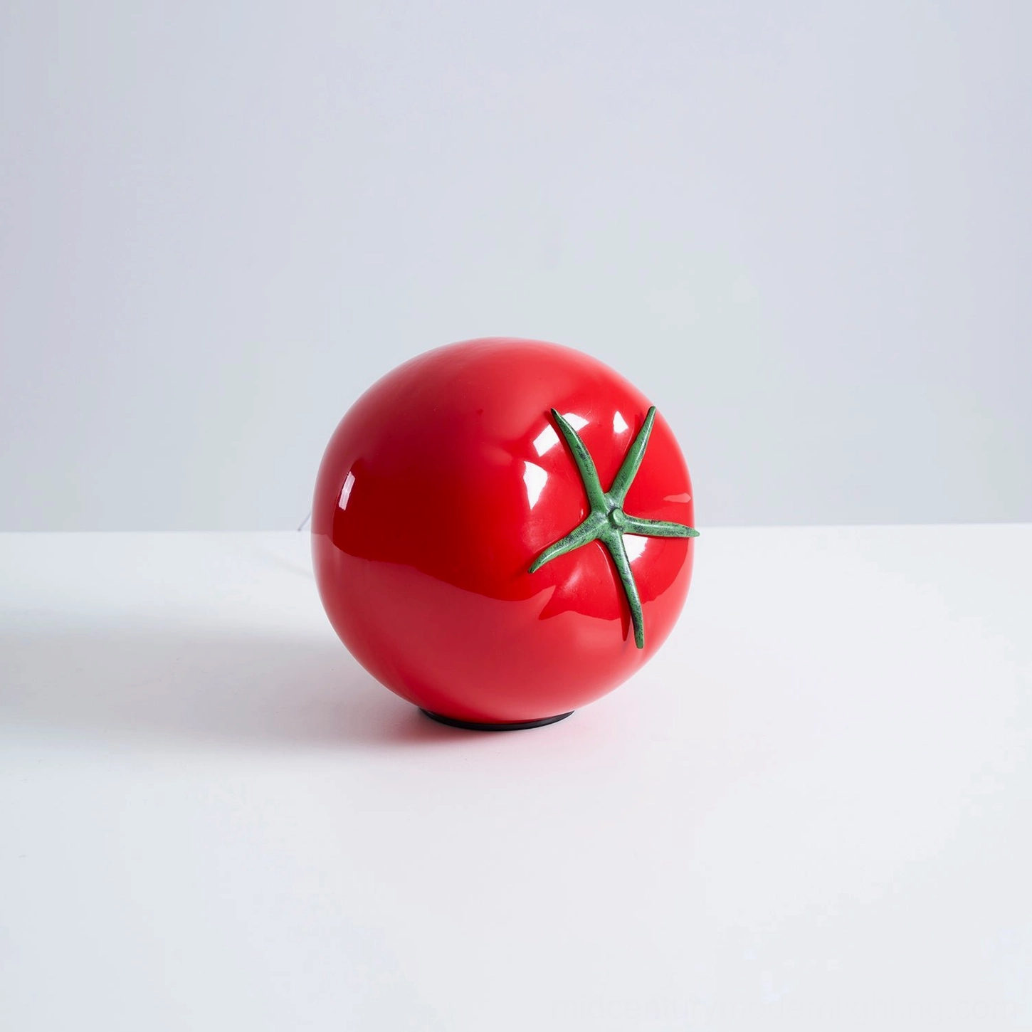 Tomato glass table lamp pop art inspired design functional art