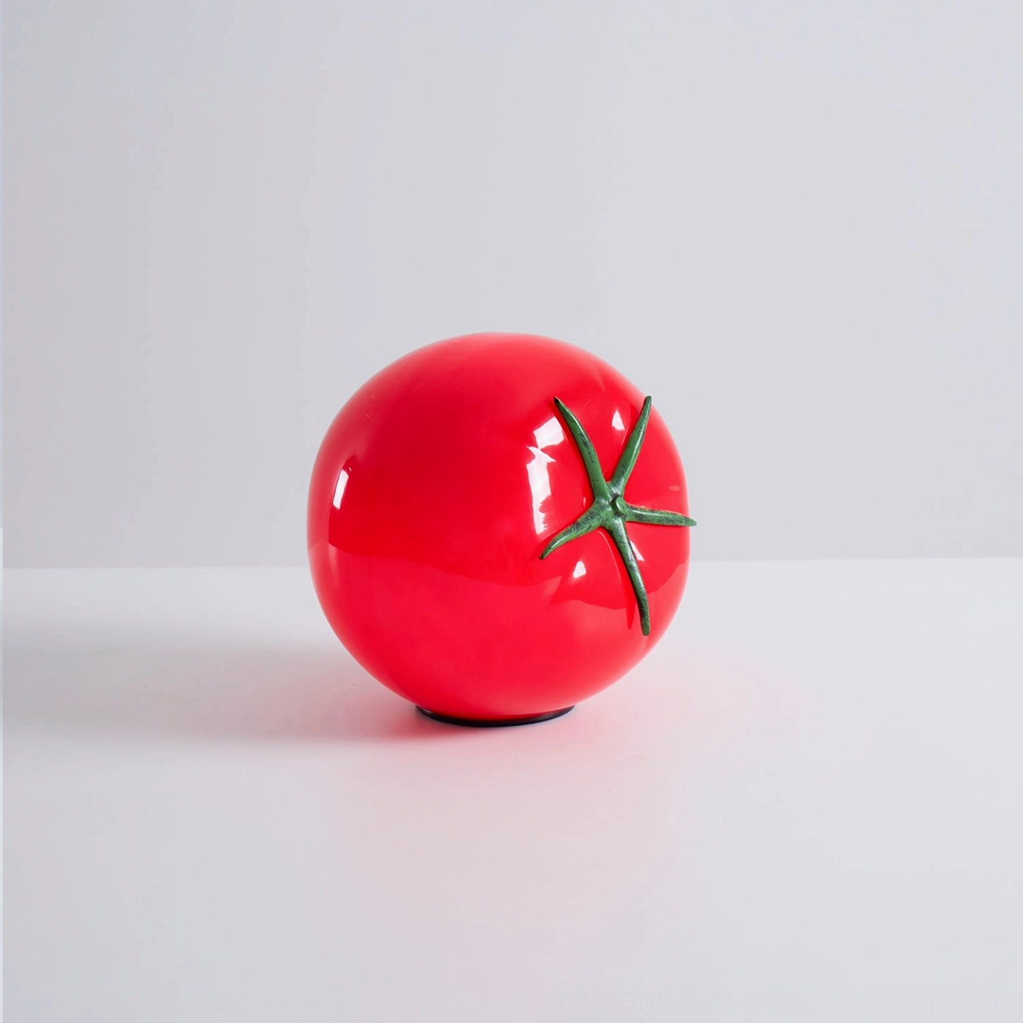 Tomato glass lamp postmodern interior design colorful home accent
