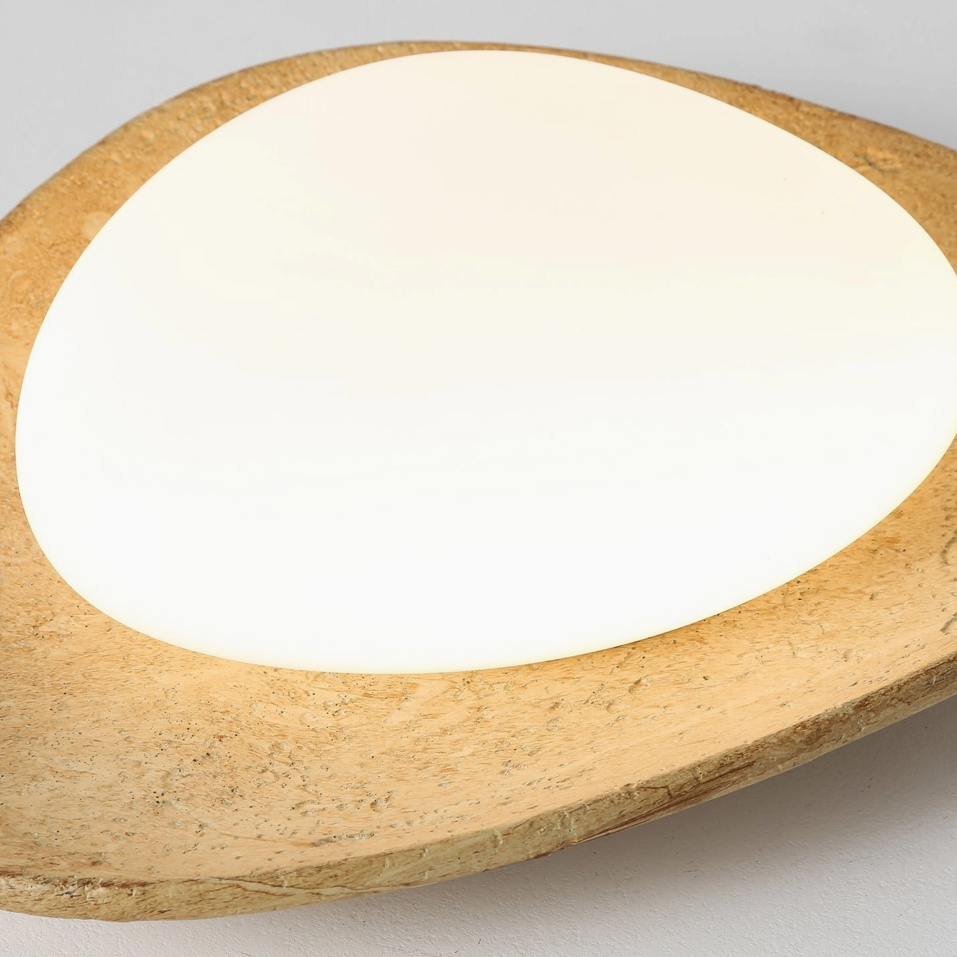 Topo modern ceiling light integrated LED warm glow technical demonstration of light distribution and quality