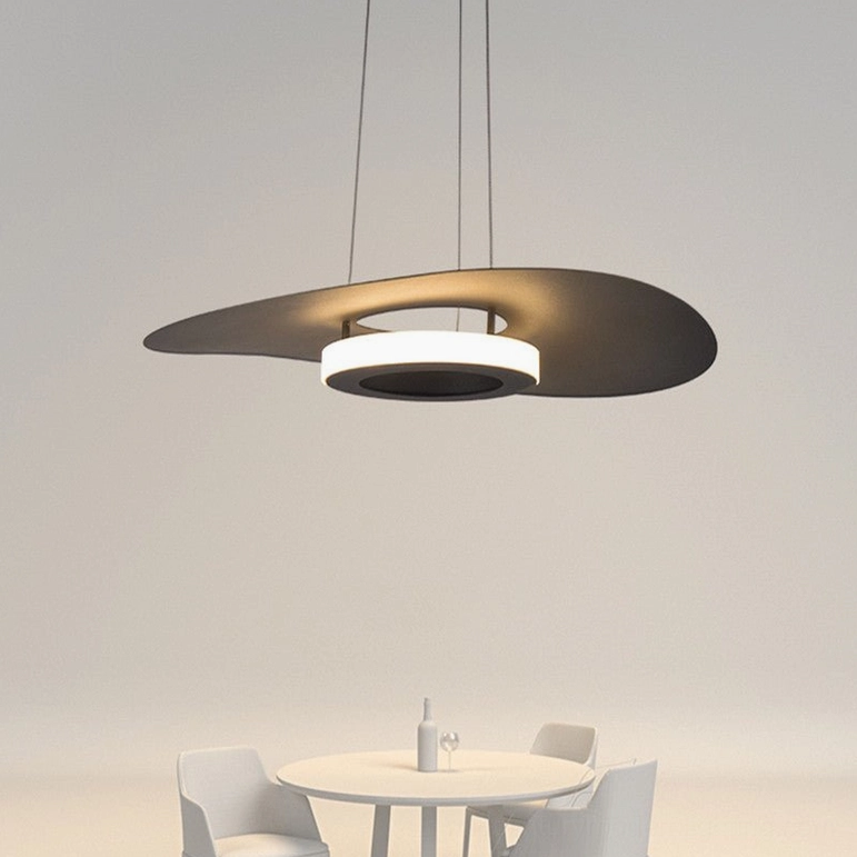 Towers LED pendant light size comparison reference