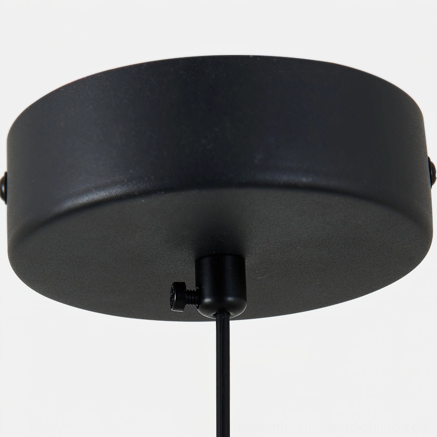 Morphe modern travertine pendant light minimalist dome design proportions