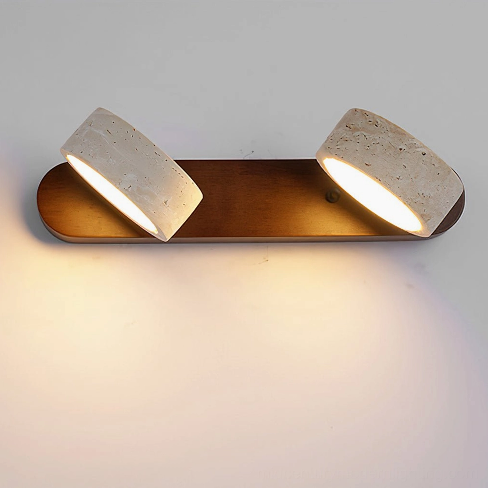 Travertine wall lamp power consumption electrical specifications certification