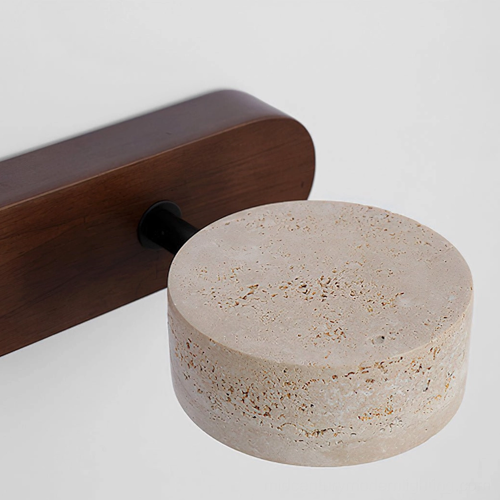 Natural travertine formation geological history wabi-sabi aesthetic philosophy