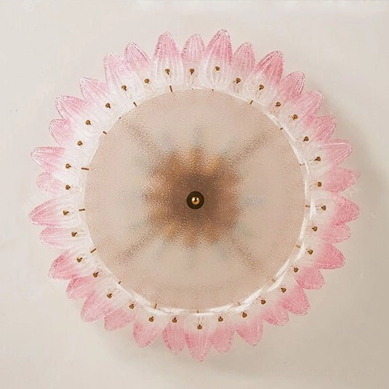 Treviso semi-flush ceiling fixture in contemporary interior showing integration with modern décor and neutral palette