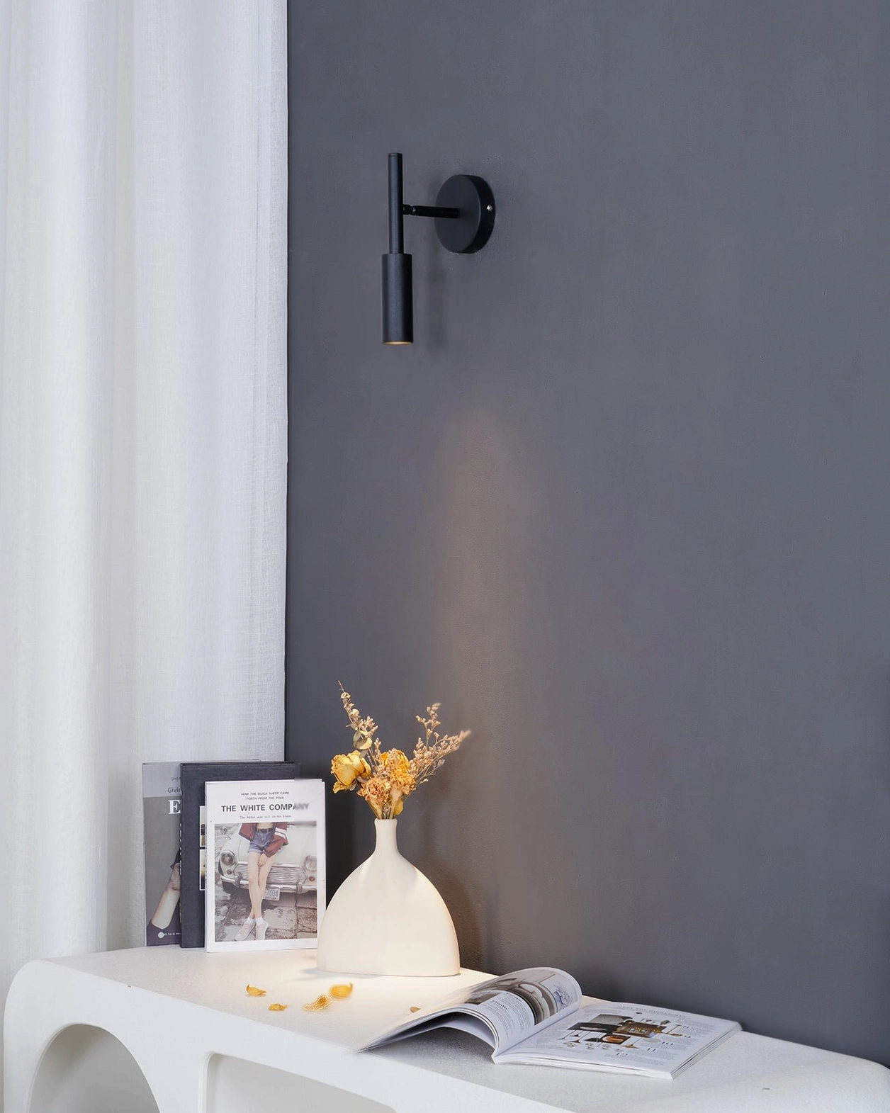 Tubino recessed wall light architectural product photography minimalist design detail