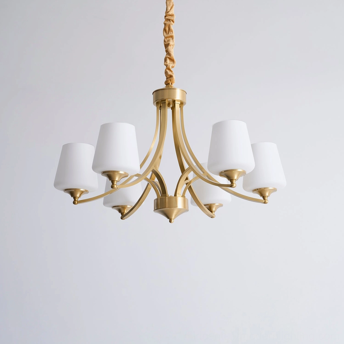 Tuileries brass chandelier contemporary interior design statement piece ambient lighting fixture
