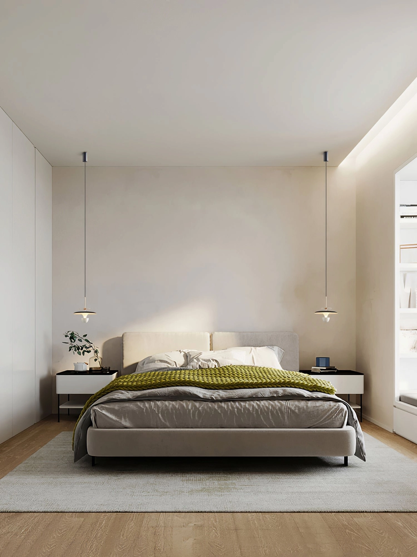 UFO pendant light glare-free illumination quality showcase