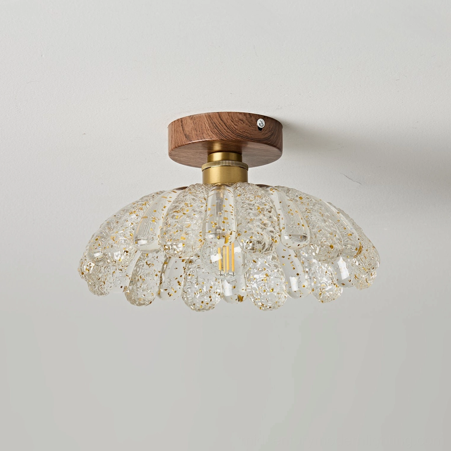 Vaczon ceiling lamp complete product view demonstrating mid-century modern design