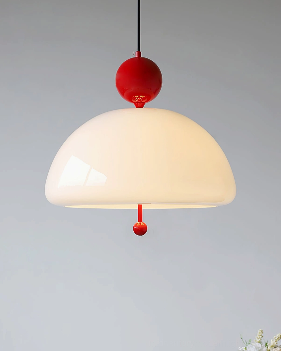 Verona glass pendant fixture demonstrating versatile installation and design flexibility
