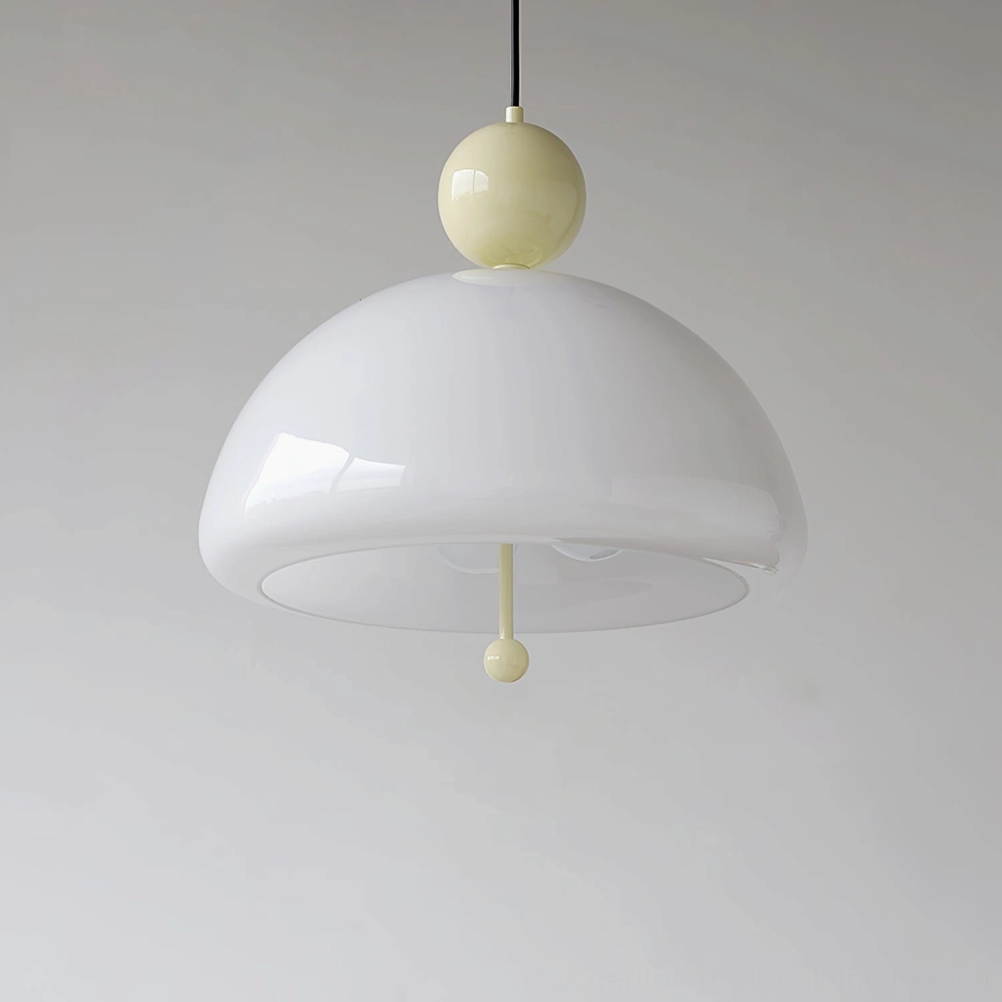 Verona pendant light in black variant showing minimalist monochrome design aesthetic