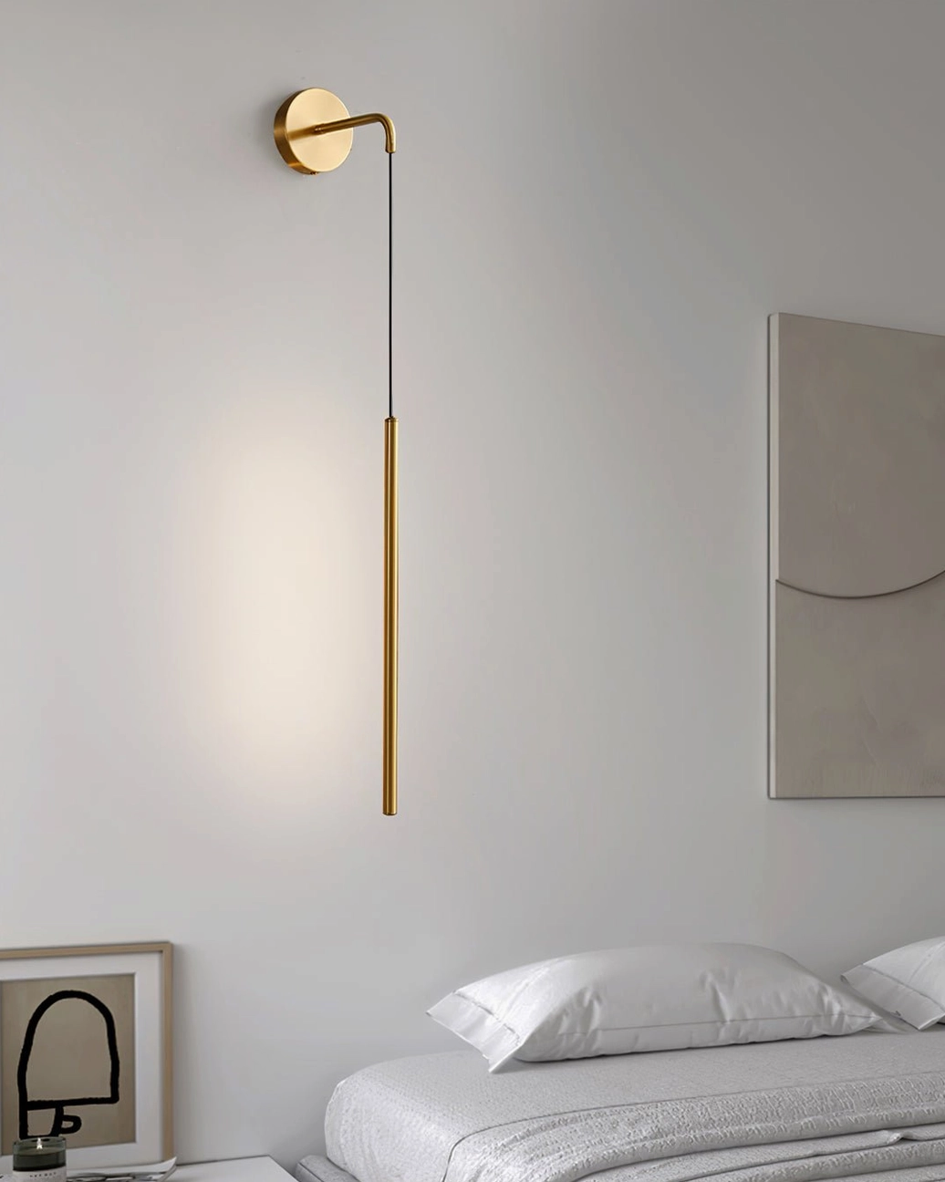 Vesta three-color changing wall lamp warm neutral and cool light modes