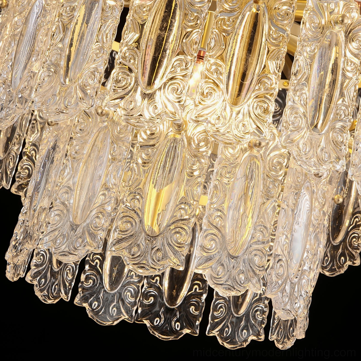 Vienna crystal chandelier linear eight-head configuration for modern dining contemporary spaces