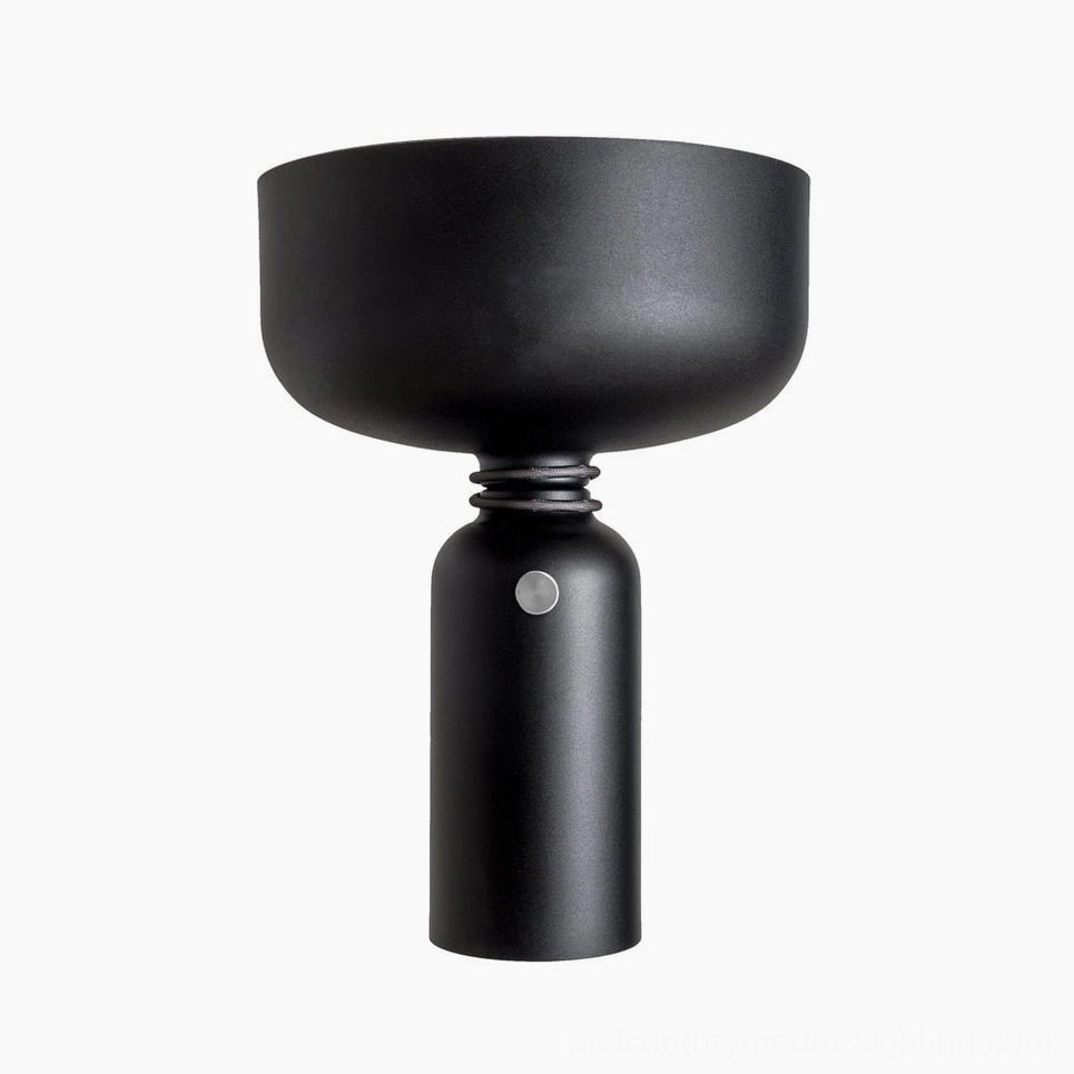 Vol table lamp black finish available EU UK AU US plug options global voltage
