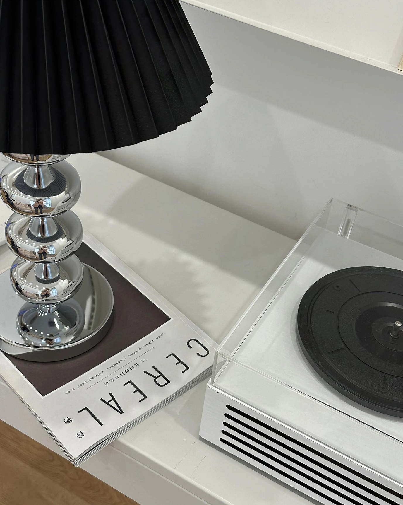 Zuma pleated shade table lamp contemporary home decor styling ideas